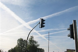 Chemtrails in Zossen