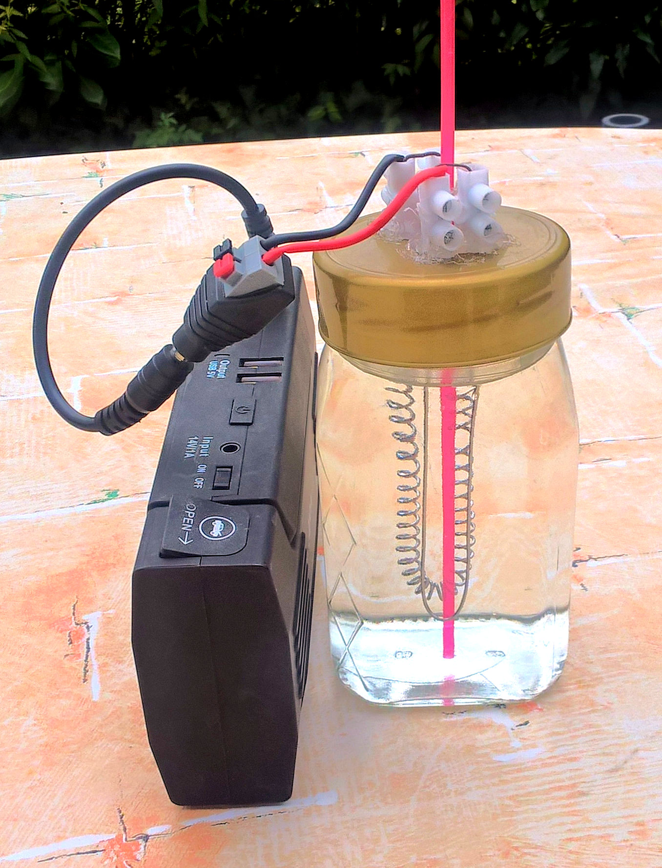 Selbstbau-Elektrolyse 4All-Gert