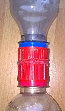 PET-Adapter fr 2 Kunststoff-Flaschen
