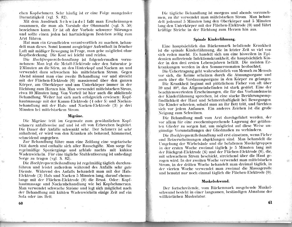 'Hochfrequenz fr Kranke und Gesunde - ein rztl. Ratgeber (1928)'