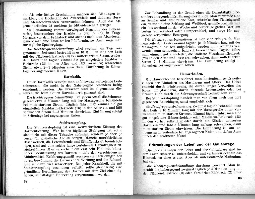 'Hochfrequenz fr Kranke und Gesunde - ein rztl. Ratgeber (1928)'