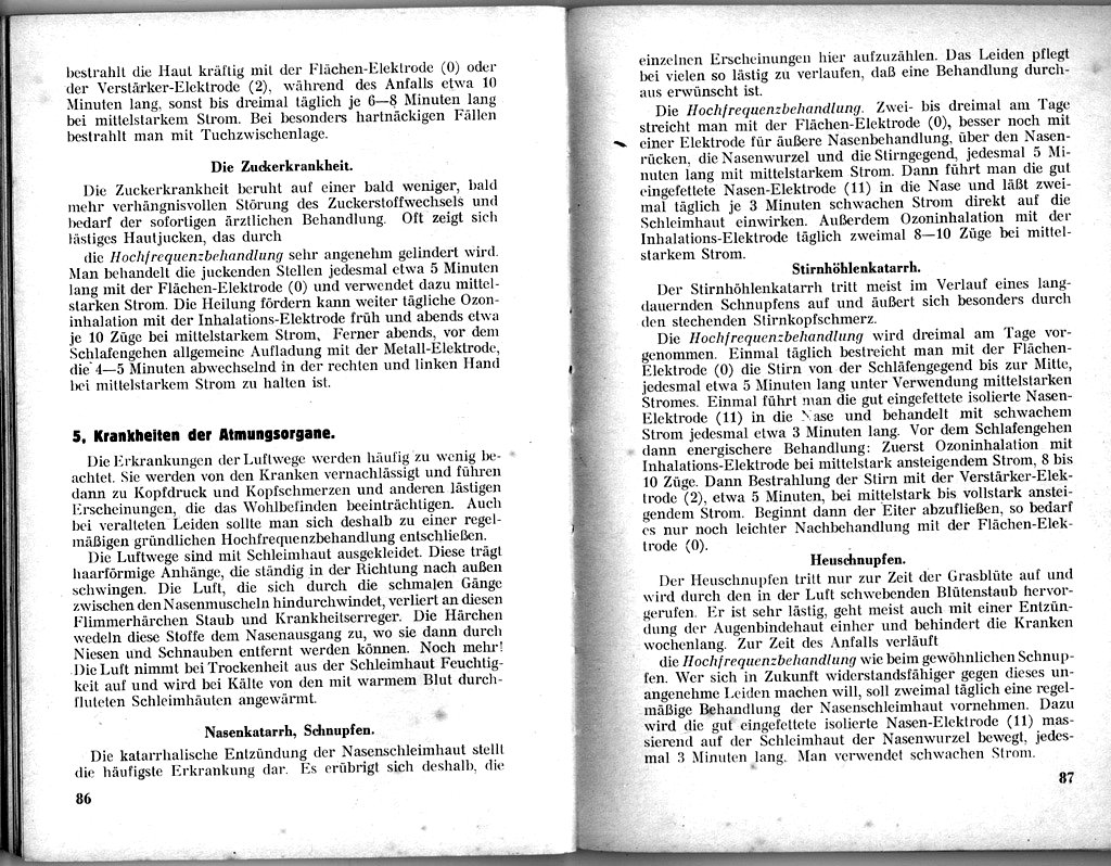 'Hochfrequenz fr Kranke und Gesunde - ein rztl. Ratgeber (1928)'