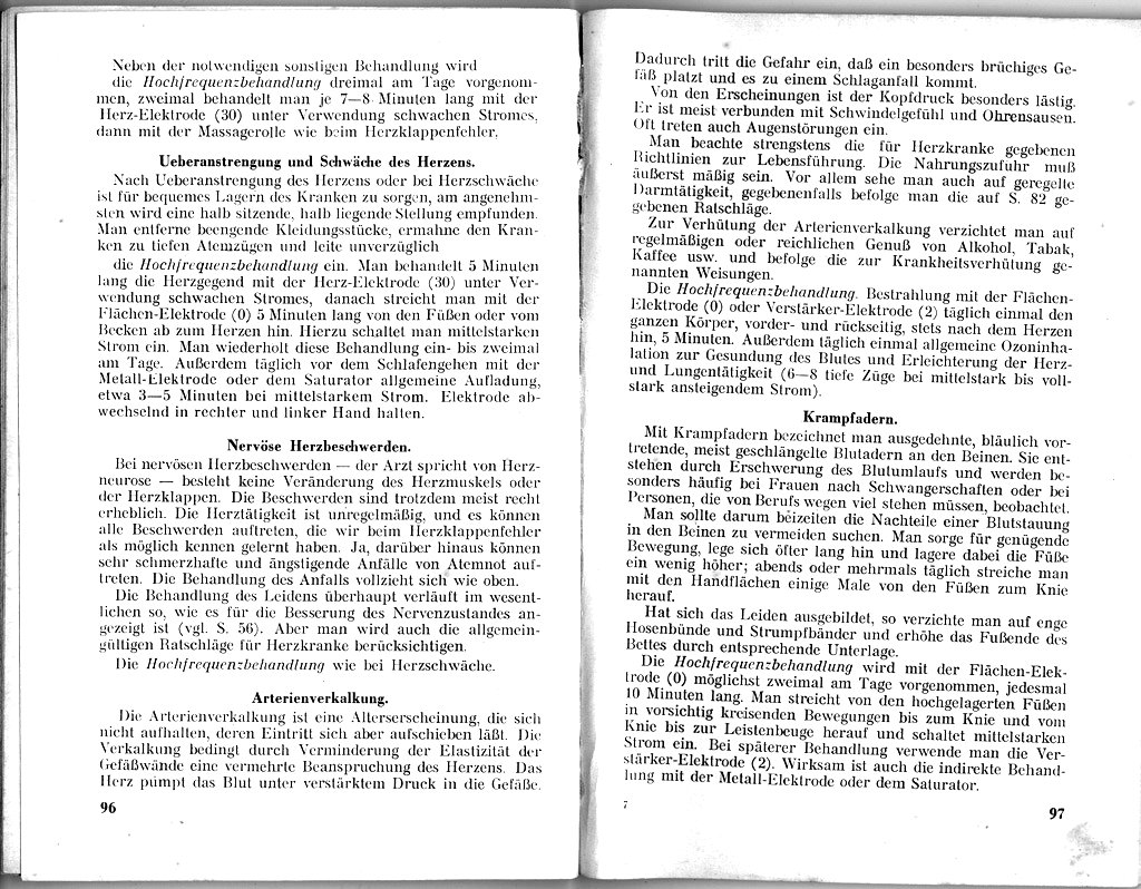 'Hochfrequenz fr Kranke und Gesunde - ein rztl. Ratgeber (1928)'