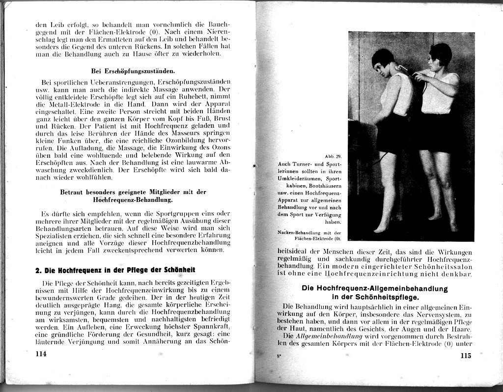 'Hochfrequenz fr Kranke und Gesunde - ein rztl. Ratgeber (1928)'